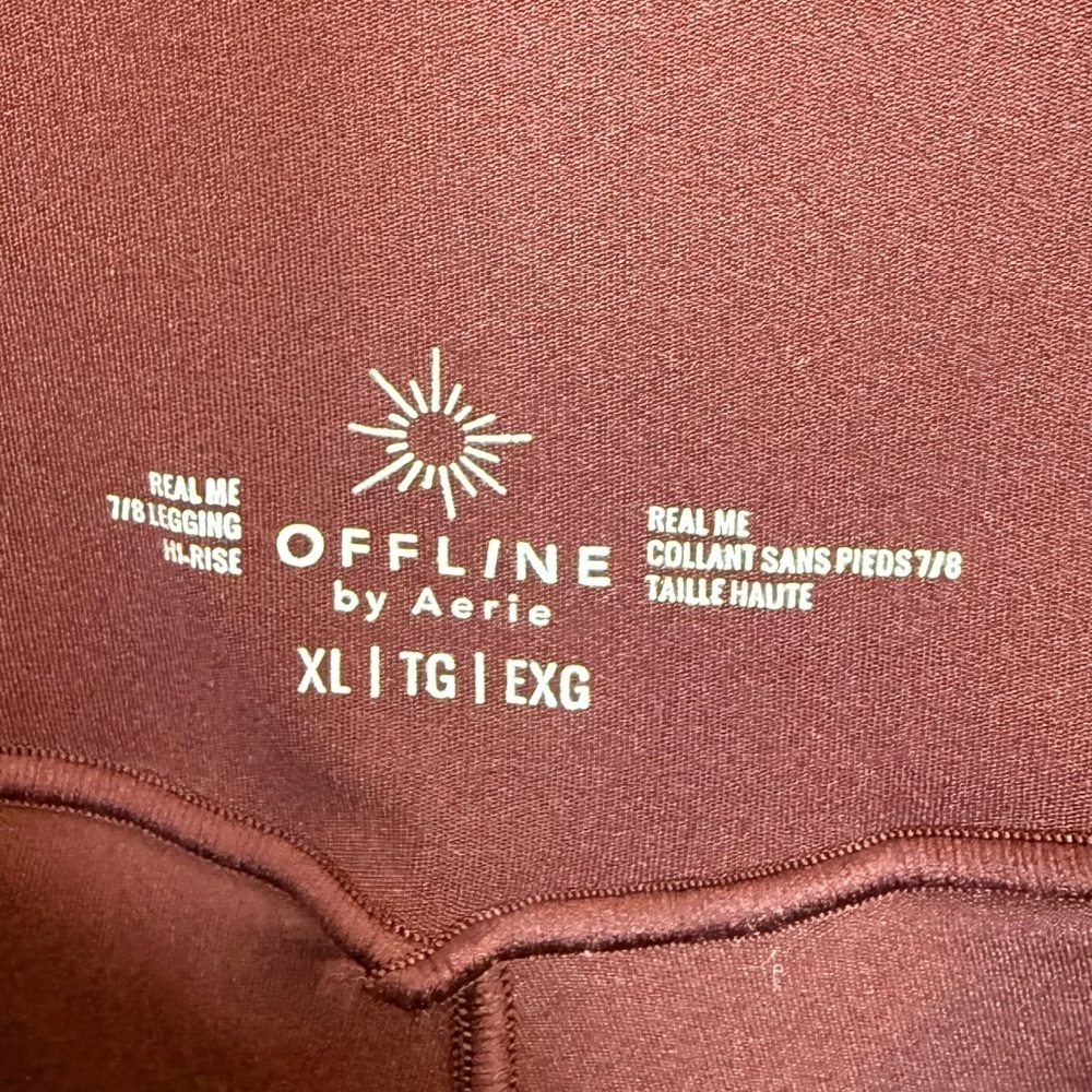 OFFLINE by Aerie Real Me High Waisted 7/8 Leggings - Picture 2 of 5